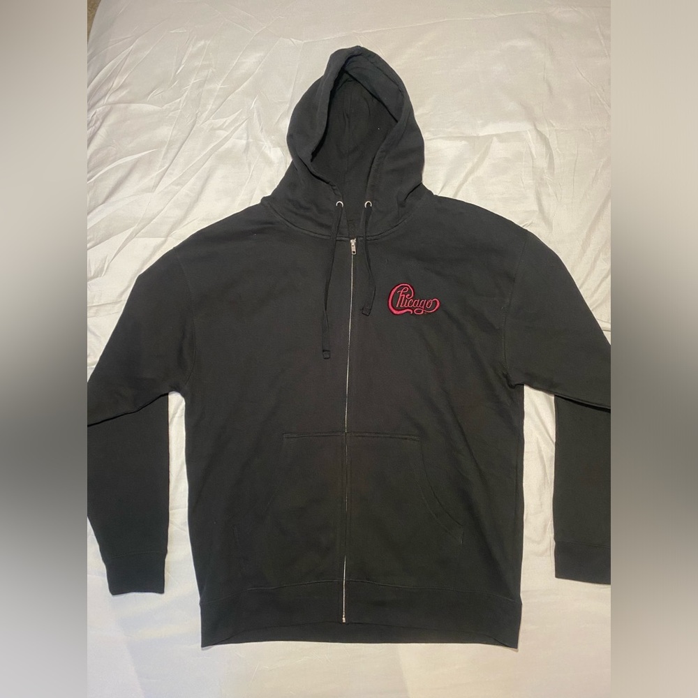 Chicago Rock Band Vintage Zip up Hoodie Jacket